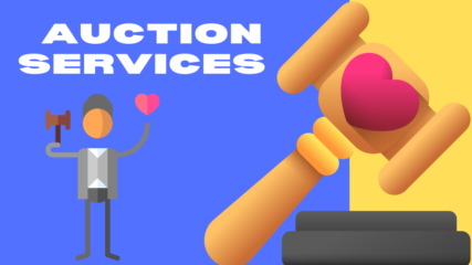 The use of online auction services for conducting business has a number of advantages.
